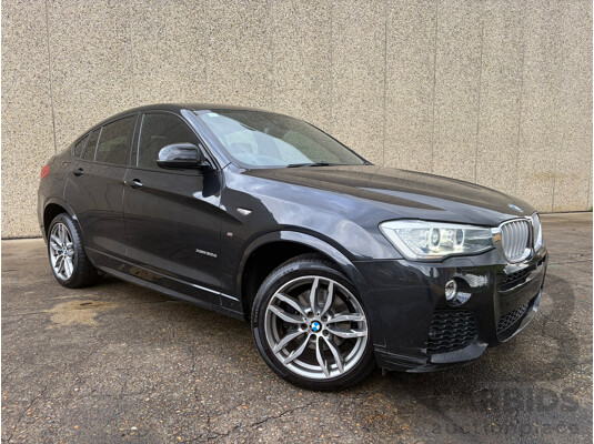 05/2015 BMW X4 xDrive 30d (AWD) F26 MY15 5d Coupe Black Turbo Diesel 3.0L