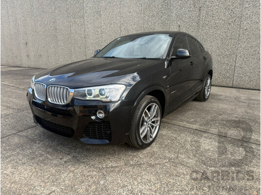 5/2015 BMW X4 xDrive 30d (AWD) F26 MY15 5d Coupe Black Turbo Diesel 3.0L