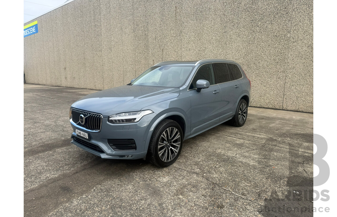 01/2021 Volvo XC90 D5 Momentum (AWD) 256 MY21 4d Wagon Thunder Grey Twin-turbo Diesel 2.0L 7 seat