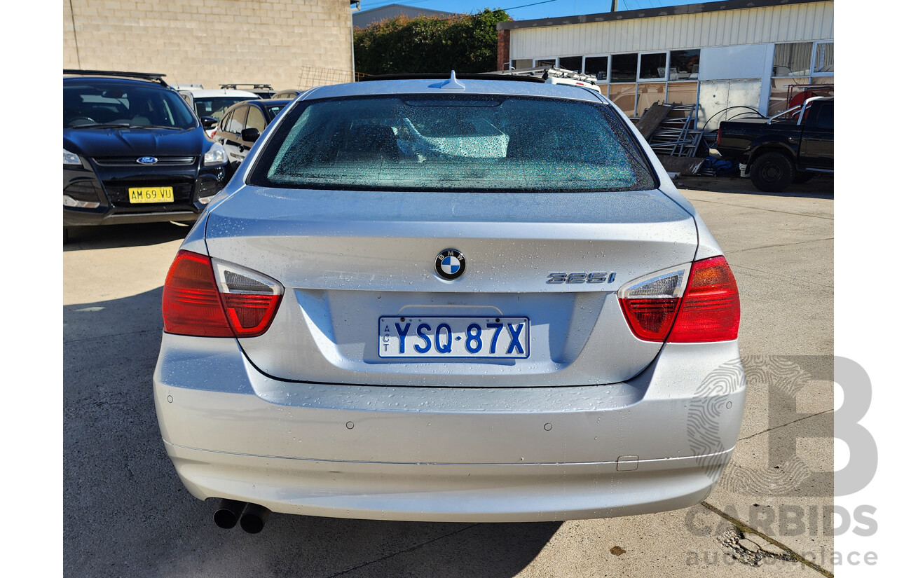01/2008 Bmw 3 25i E90 07 UPGRADE 4d Sedan Silver 2.5L