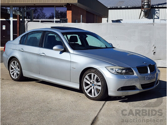 01/2008 Bmw 3 25i E90 07 UPGRADE 4d Sedan Silver 2.5L