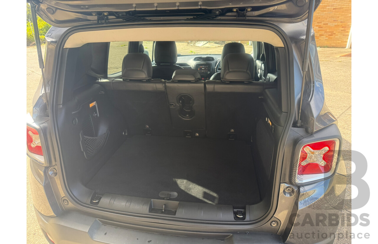01/2016 Jeep Renegade Limited BU 4d Wagon Grey Turbo 1.4L
