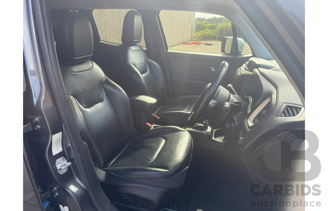 01/2016 Jeep Renegade Limited BU 4d Wagon Grey Turbo 1.4L