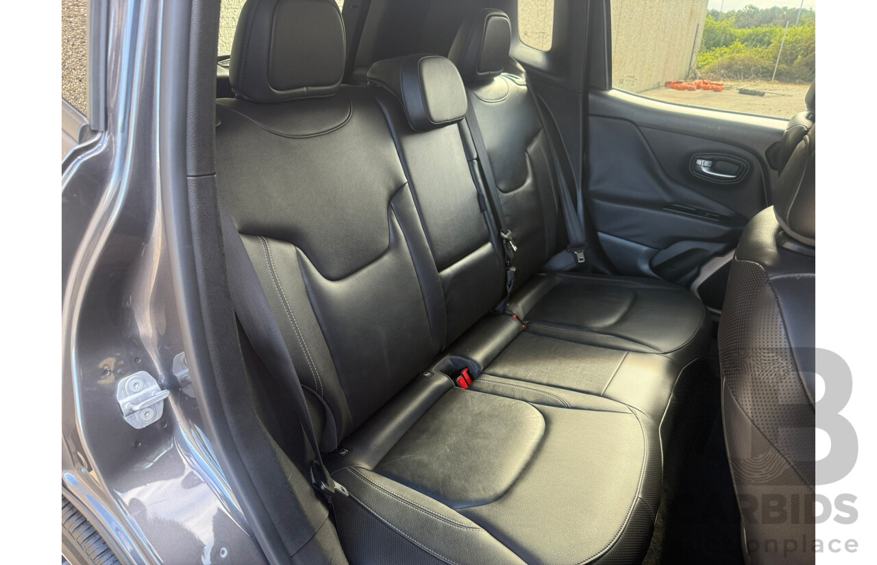 01/2016 Jeep Renegade Limited BU 4d Wagon Grey Turbo 1.4L