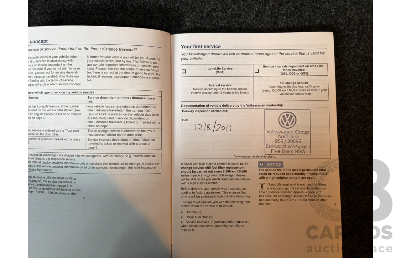 09/2012 Volkswagen Polo 77 TSI COMFORTLINE FWD 6R MY12 5D Hatchback Black 1.2L