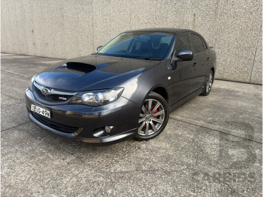 4/2009 Subaru Impreza WRX (AWD) MY09 4d Sedan Grey Turbo 2.5L