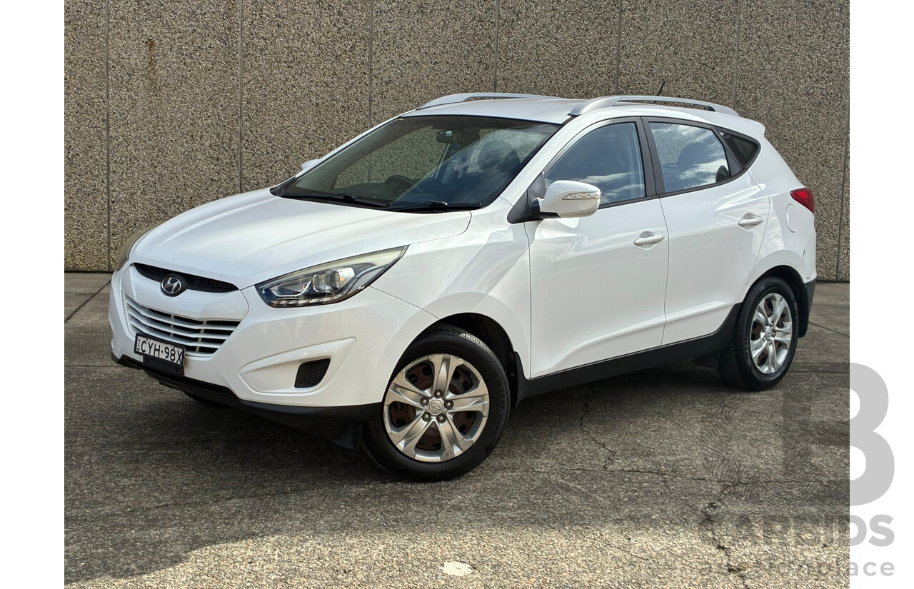 3/2015 Hyundai Ix35 Active LM Series II 4d Wagon White 2.0L