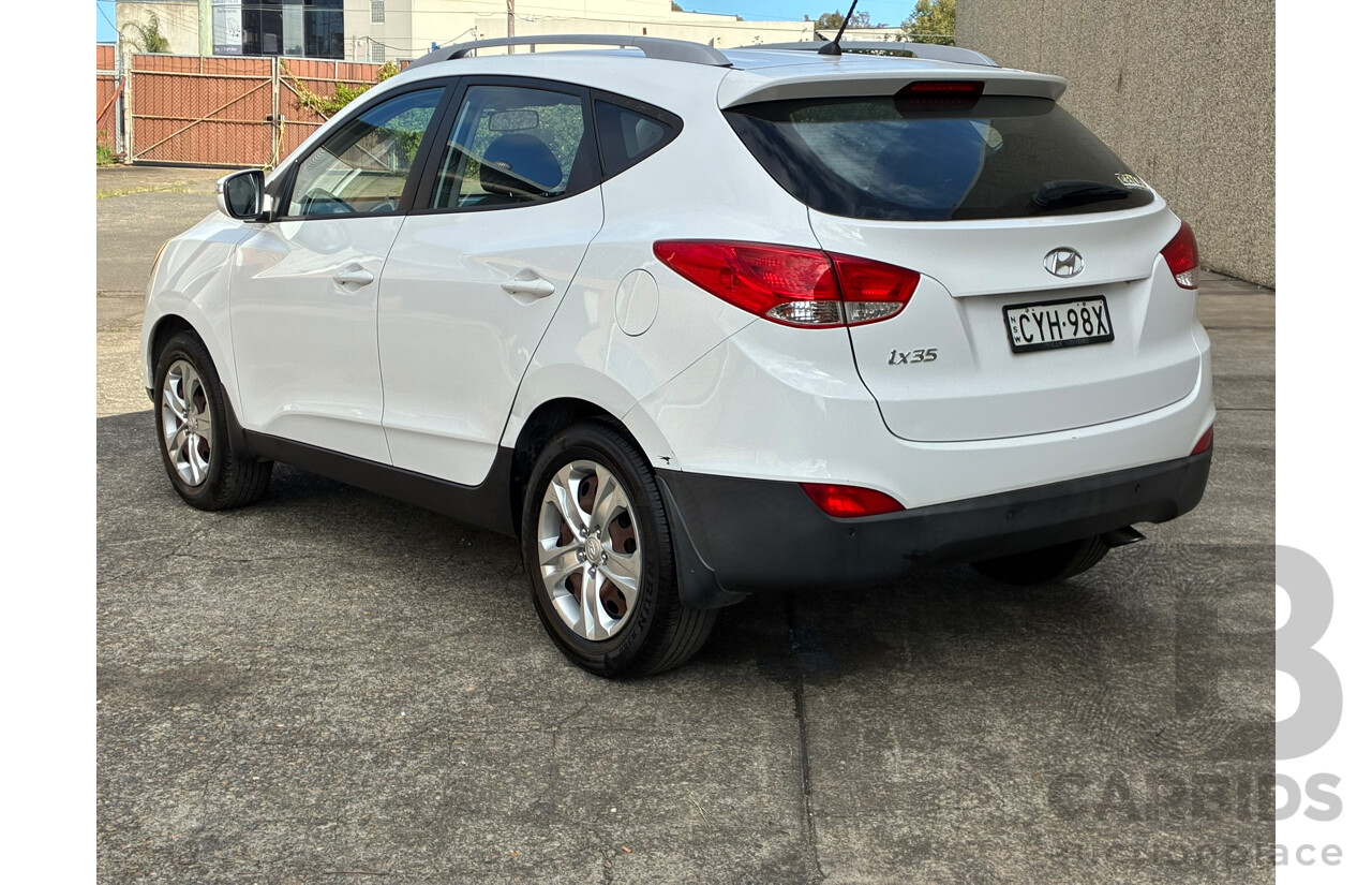 3/2015 Hyundai Ix35 Active LM Series II 4d Wagon White 2.0L