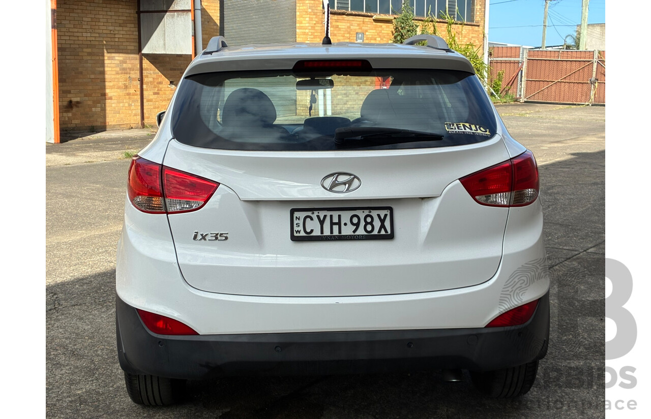3/2015 Hyundai Ix35 Active LM Series II 4d Wagon White 2.0L