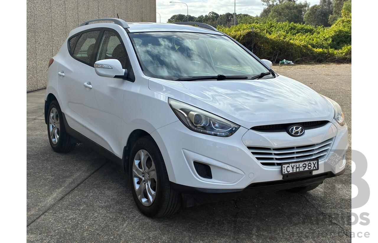3/2015 Hyundai Ix35 Active LM Series II 4d Wagon White 2.0L