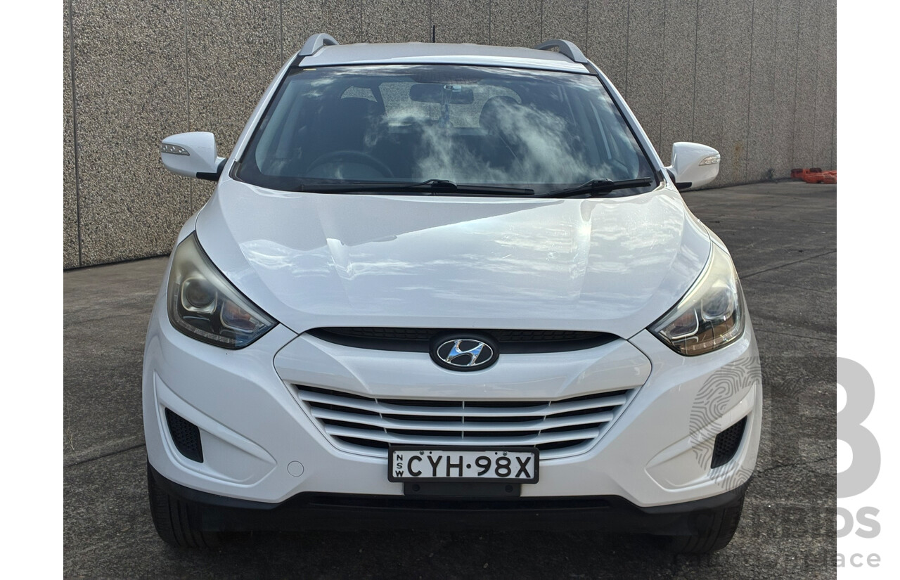 3/2015 Hyundai Ix35 Active LM Series II 4d Wagon White 2.0L
