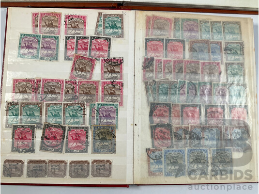 Album of Sudan, South and South West Africa Stamps Spanning 1890’s to 1960's, War Effort Series, Government, Overprints