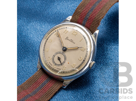 Bentina Manual Wind Mechanical Watch - 1930's/40's