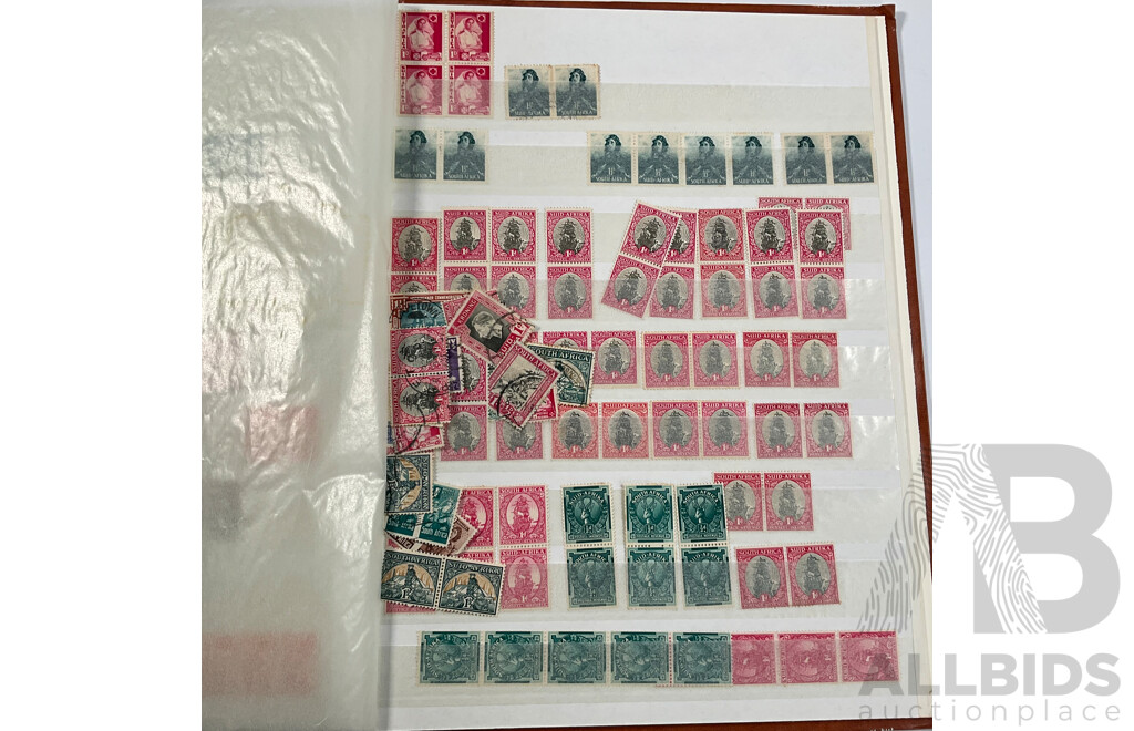 Album of Sudan, South and South West Africa Stamps Spanning 1890’s to 1960's, War Effort Series, Government, Overprints
