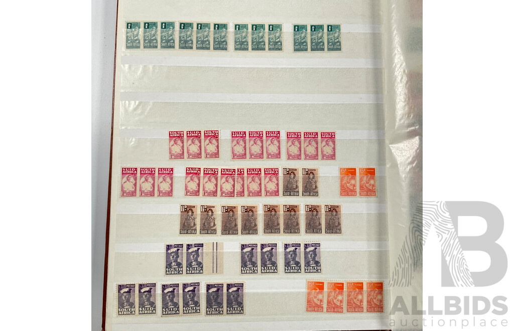 Album of Sudan, South and South West Africa Stamps Spanning 1890’s to 1960's, War Effort Series, Government, Overprints