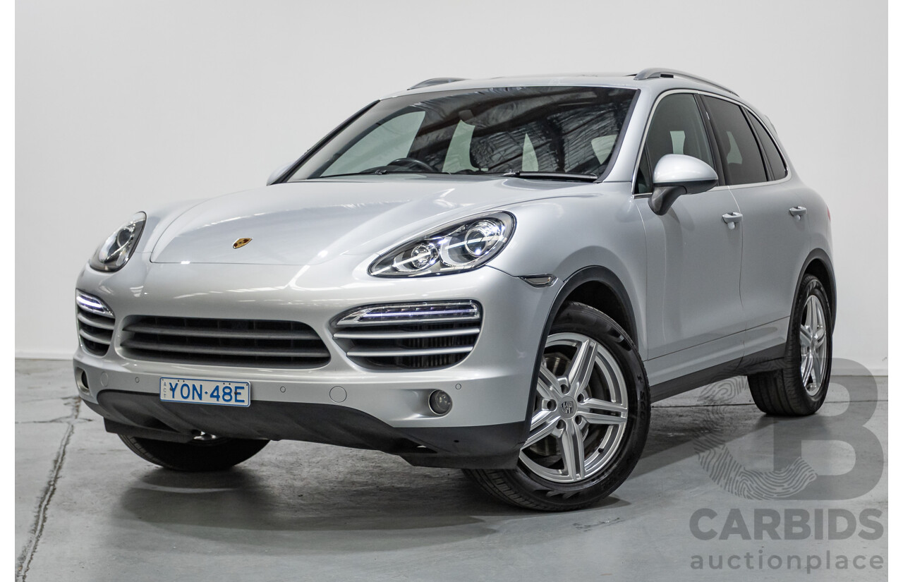 1/2014 Porsche Cayenne Diesel (AWD) Series 2 MY14 4d Wagon Classic Silver Metallic Turbo Diesel V6 3.0L