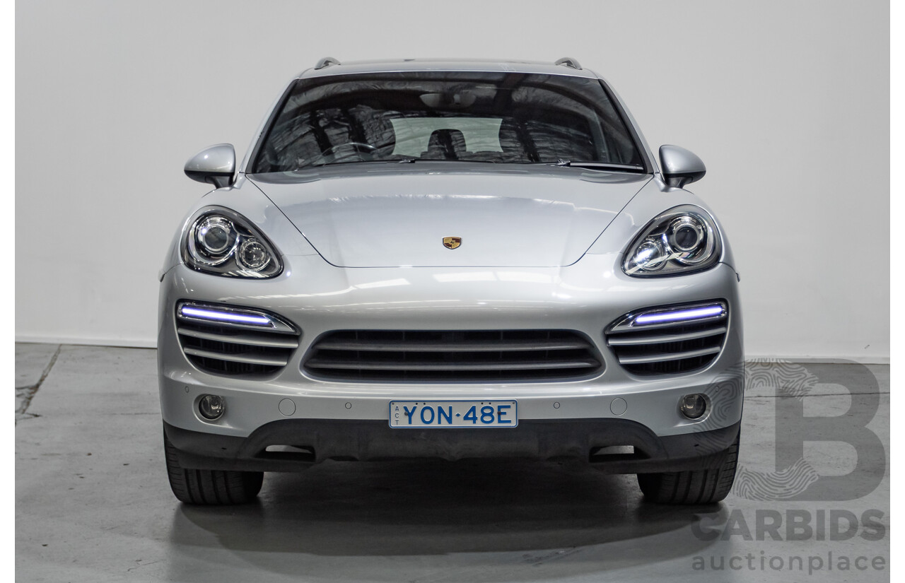 1/2014 Porsche Cayenne Diesel (AWD) Series 2 MY14 4d Wagon Classic Silver Metallic Turbo Diesel V6 3.0L