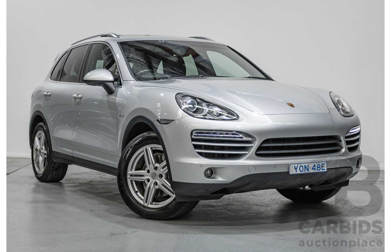 1/2014 Porsche Cayenne Diesel (AWD) Series 2 MY14 4d Wagon Classic Silver Metallic Turbo Diesel V6 3.0L