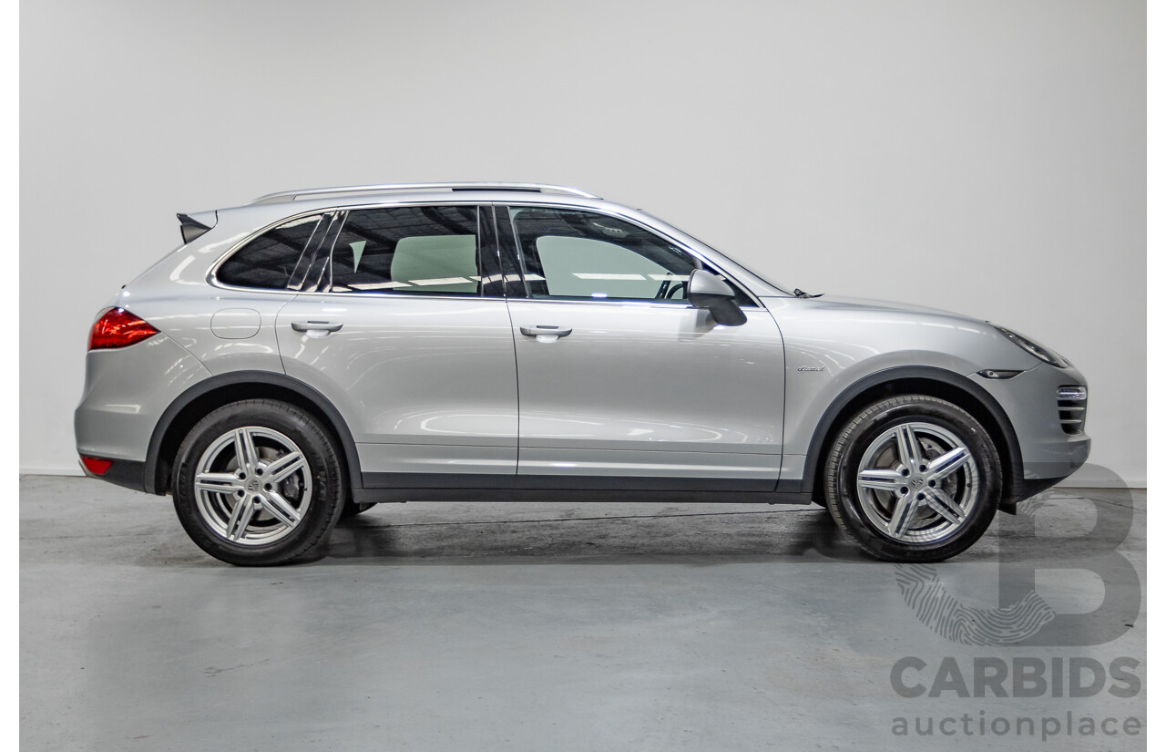 1/2014 Porsche Cayenne Diesel (AWD) Series 2 MY14 4d Wagon Classic Silver Metallic Turbo Diesel V6 3.0L