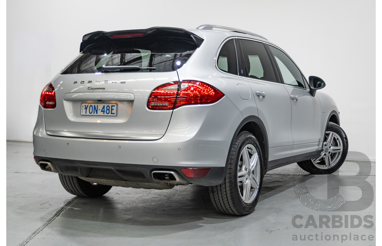 1/2014 Porsche Cayenne Diesel (AWD) Series 2 MY14 4d Wagon Classic Silver Metallic Turbo Diesel V6 3.0L