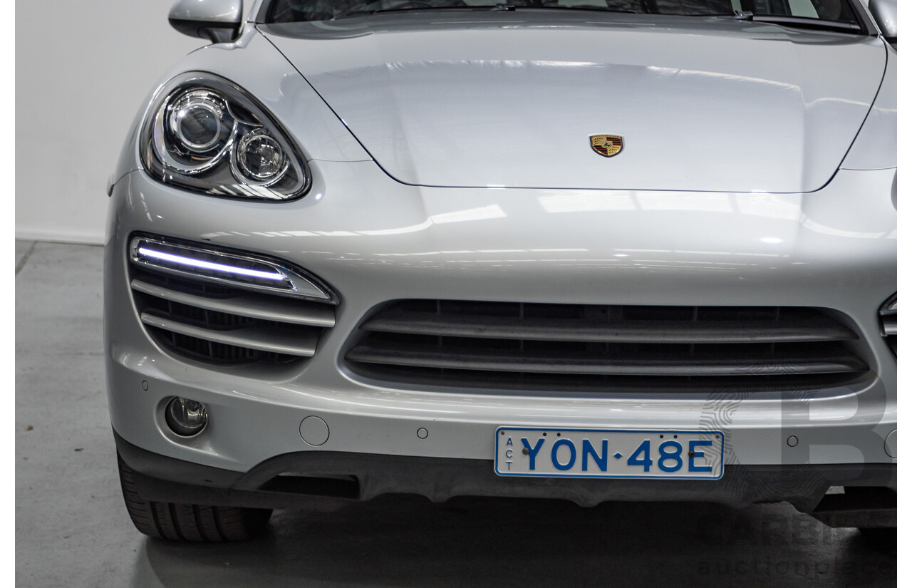 1/2014 Porsche Cayenne Diesel (AWD) Series 2 MY14 4d Wagon Classic Silver Metallic Turbo Diesel V6  3.0L
