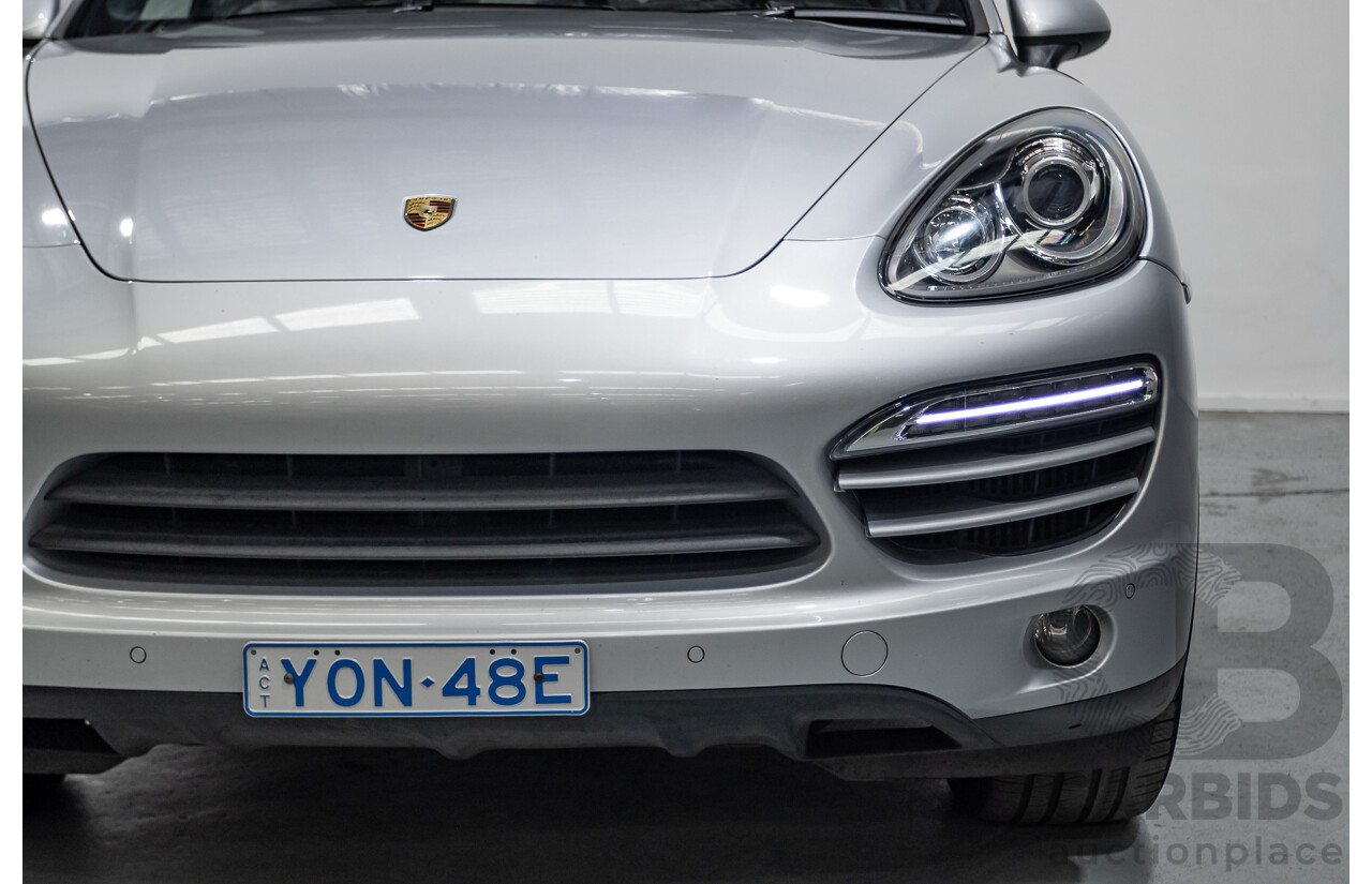 1/2014 Porsche Cayenne Diesel (AWD) Series 2 MY14 4d Wagon Classic Silver Metallic Turbo Diesel V6  3.0L
