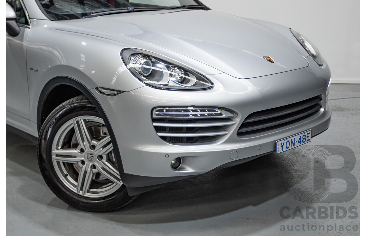 1/2014 Porsche Cayenne Diesel (AWD) Series 2 MY14 4d Wagon Classic Silver Metallic Turbo Diesel V6  3.0L