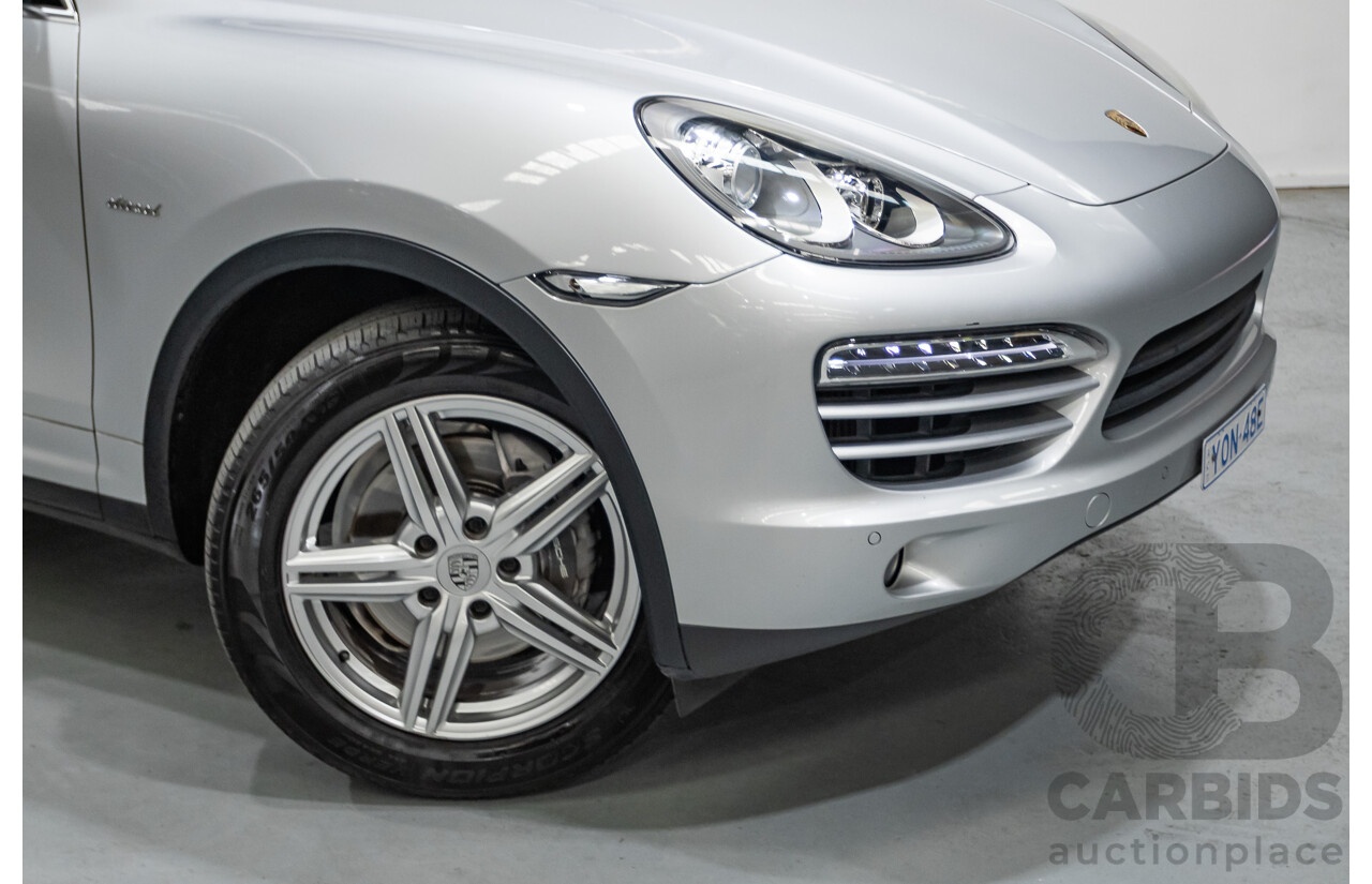 1/2014 Porsche Cayenne Diesel (AWD) Series 2 MY14 4d Wagon Classic Silver Metallic Turbo Diesel V6  3.0L