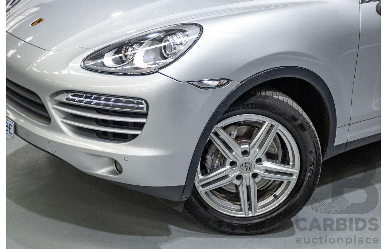 1/2014 Porsche Cayenne Diesel (AWD) Series 2 MY14 4d Wagon Classic Silver Metallic Turbo Diesel V6  3.0L