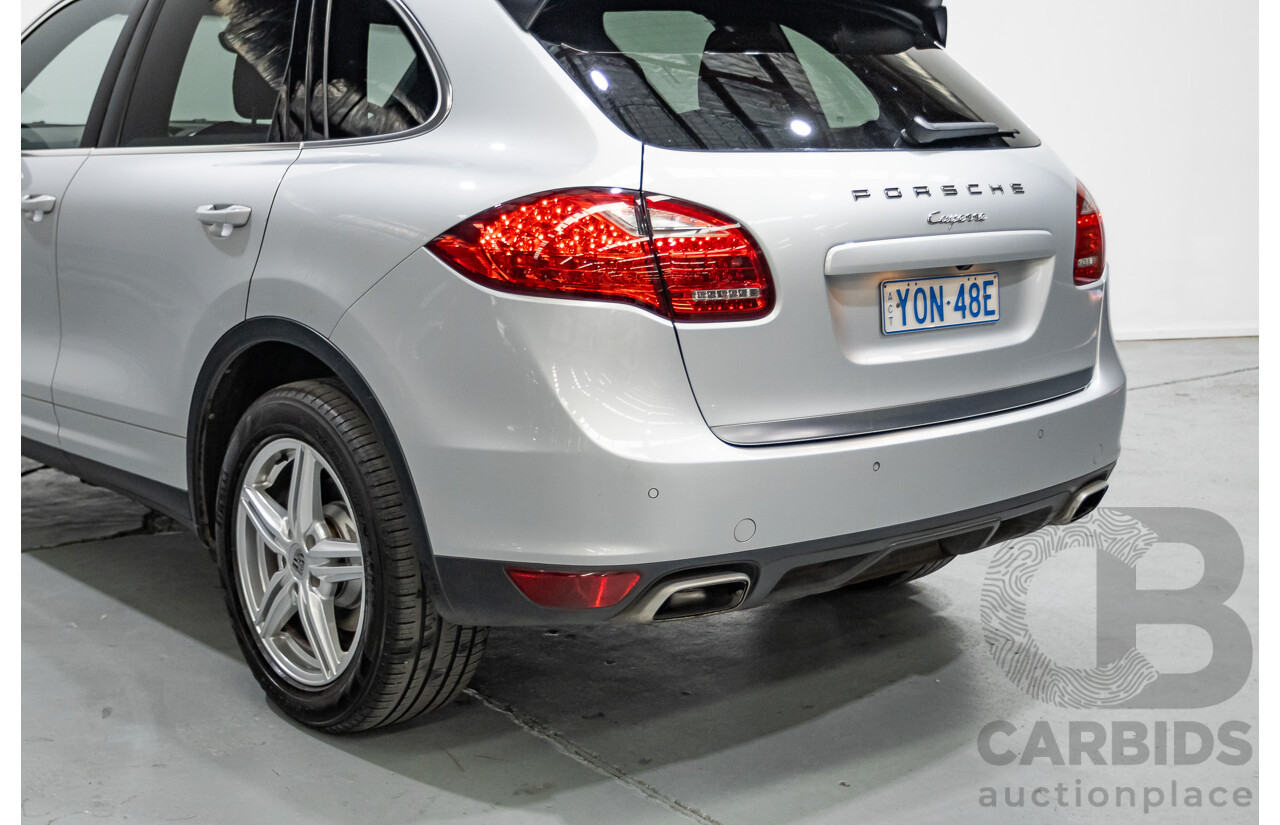 1/2014 Porsche Cayenne Diesel (AWD) Series 2 MY14 4d Wagon Classic Silver Metallic Turbo Diesel V6  3.0L