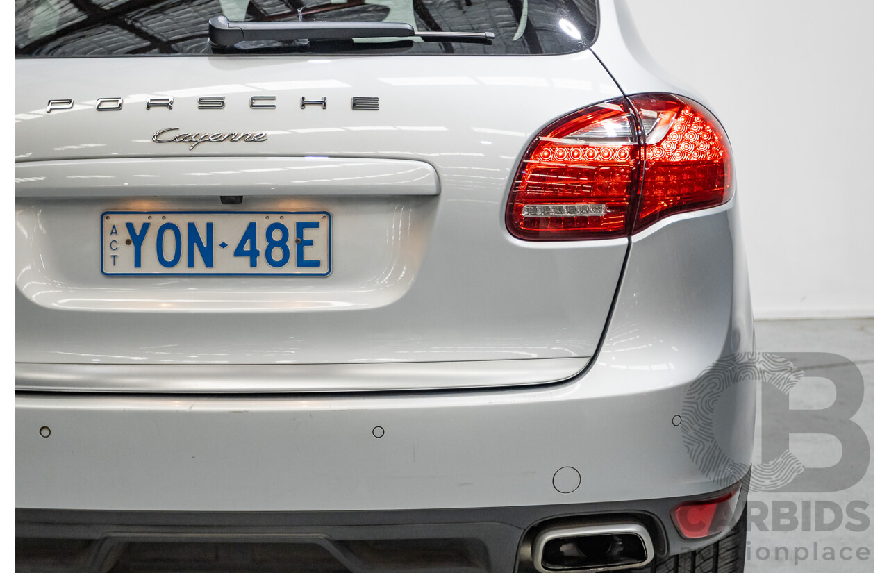 1/2014 Porsche Cayenne Diesel (AWD) Series 2 MY14 4d Wagon Classic Silver Metallic Turbo Diesel V6  3.0L