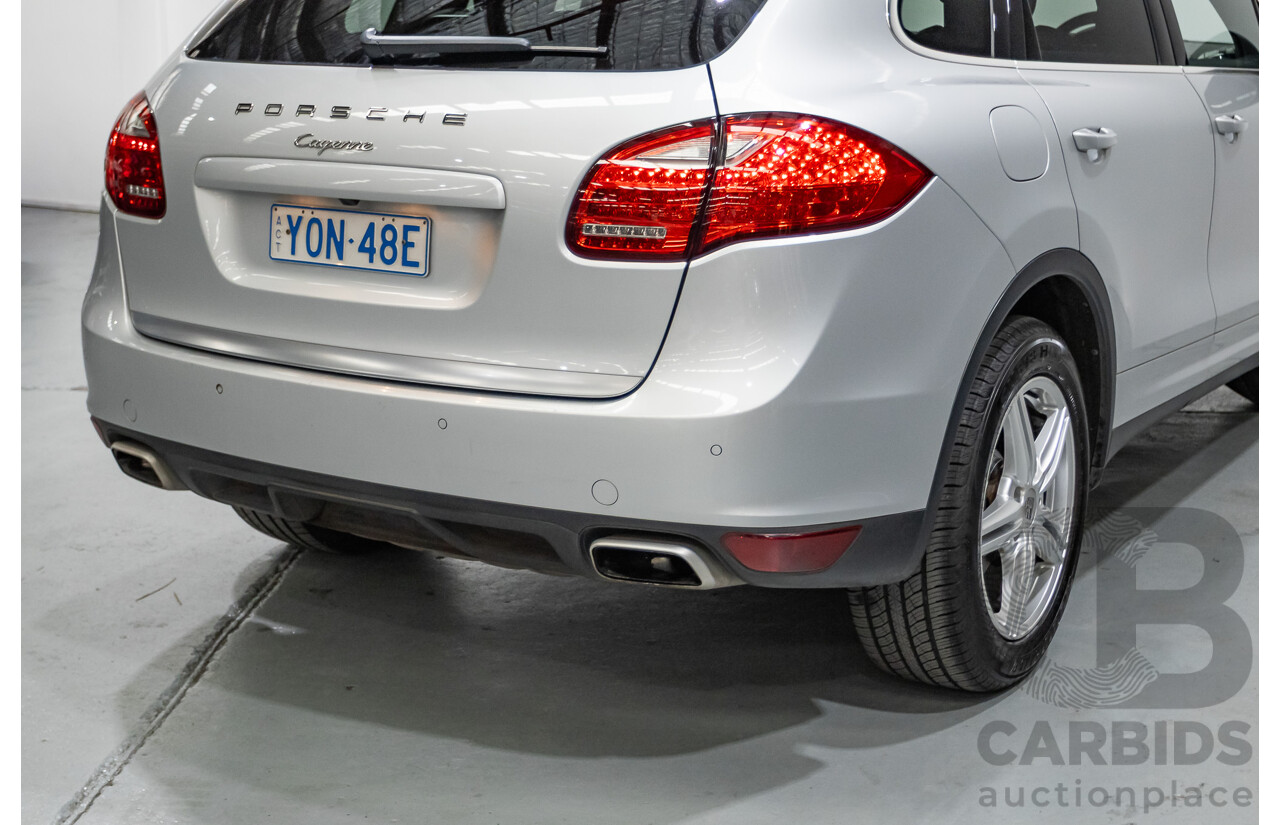 1/2014 Porsche Cayenne Diesel (AWD) Series 2 MY14 4d Wagon Classic Silver Metallic Turbo Diesel V6  3.0L