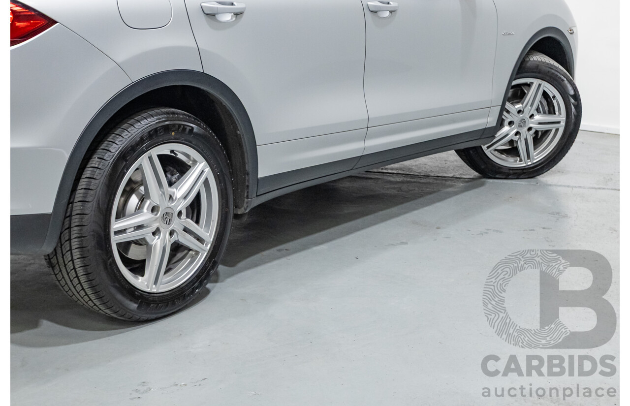 1/2014 Porsche Cayenne Diesel (AWD) Series 2 MY14 4d Wagon Classic Silver Metallic Turbo Diesel V6  3.0L