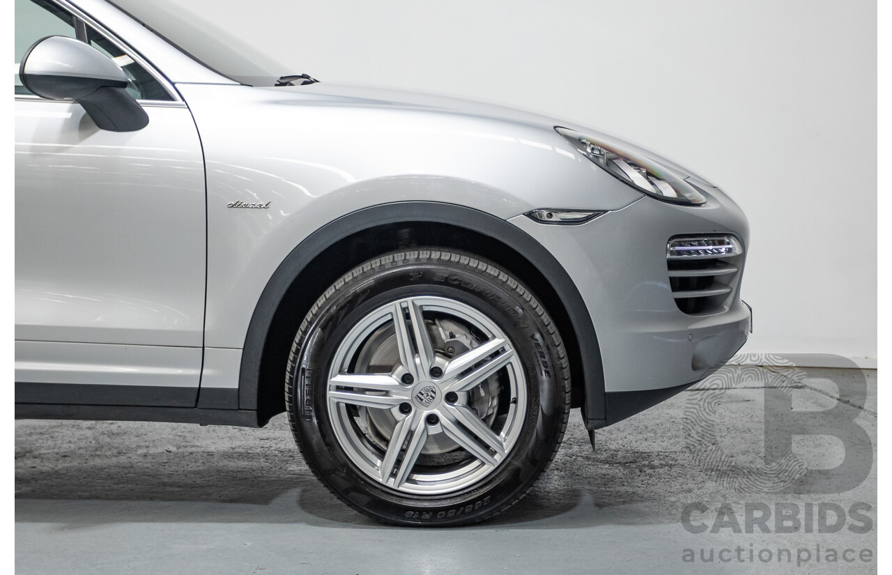 1/2014 Porsche Cayenne Diesel (AWD) Series 2 MY14 4d Wagon Classic Silver Metallic Turbo Diesel V6  3.0L
