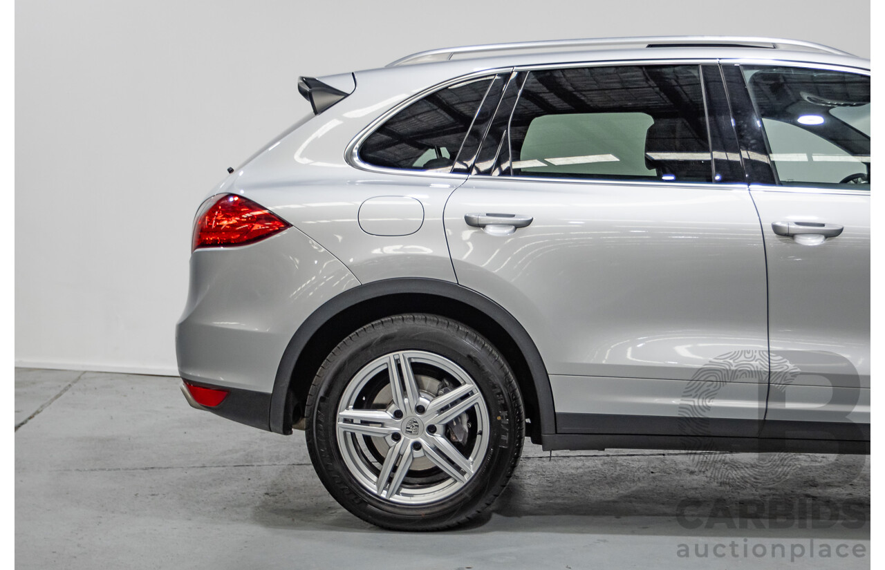 1/2014 Porsche Cayenne Diesel (AWD) Series 2 MY14 4d Wagon Classic Silver Metallic Turbo Diesel V6  3.0L