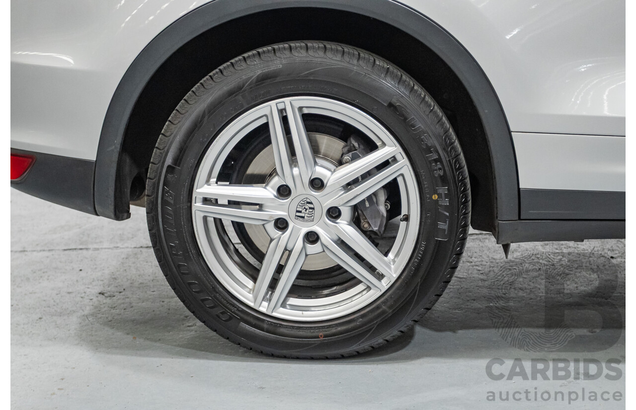 1/2014 Porsche Cayenne Diesel (AWD) Series 2 MY14 4d Wagon Classic Silver Metallic Turbo Diesel V6  3.0L