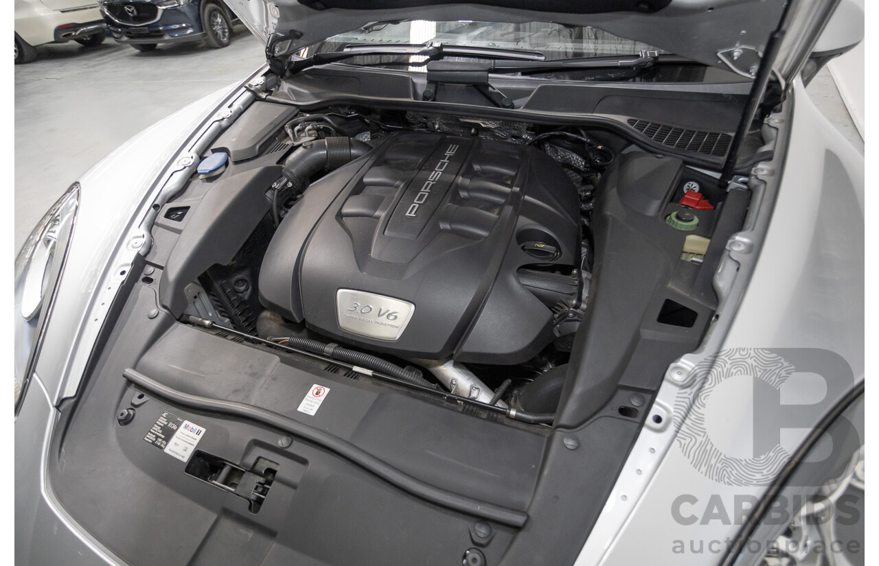 1/2014 Porsche Cayenne Diesel (AWD) Series 2 MY14 4d Wagon Classic Silver Metallic Turbo Diesel V6  3.0L