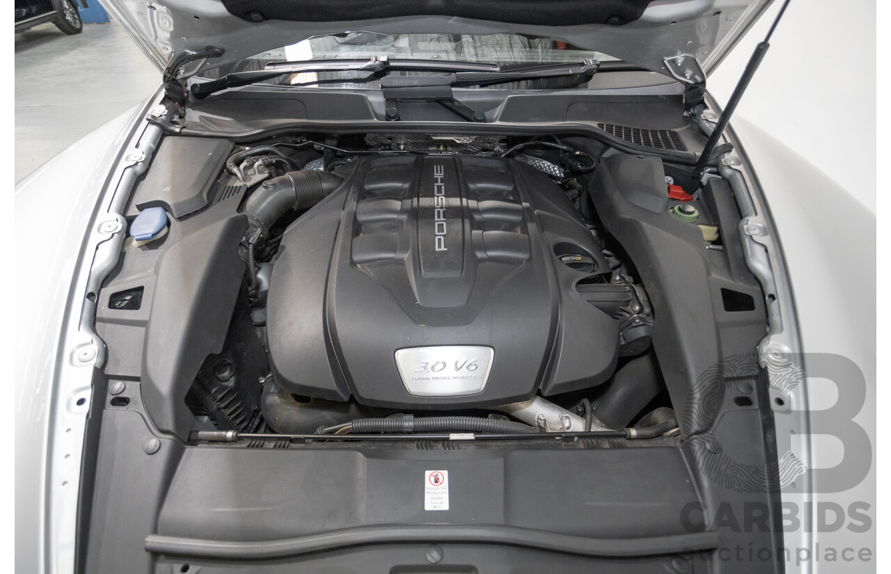 1/2014 Porsche Cayenne Diesel (AWD) Series 2 MY14 4d Wagon Classic Silver Metallic Turbo Diesel V6  3.0L