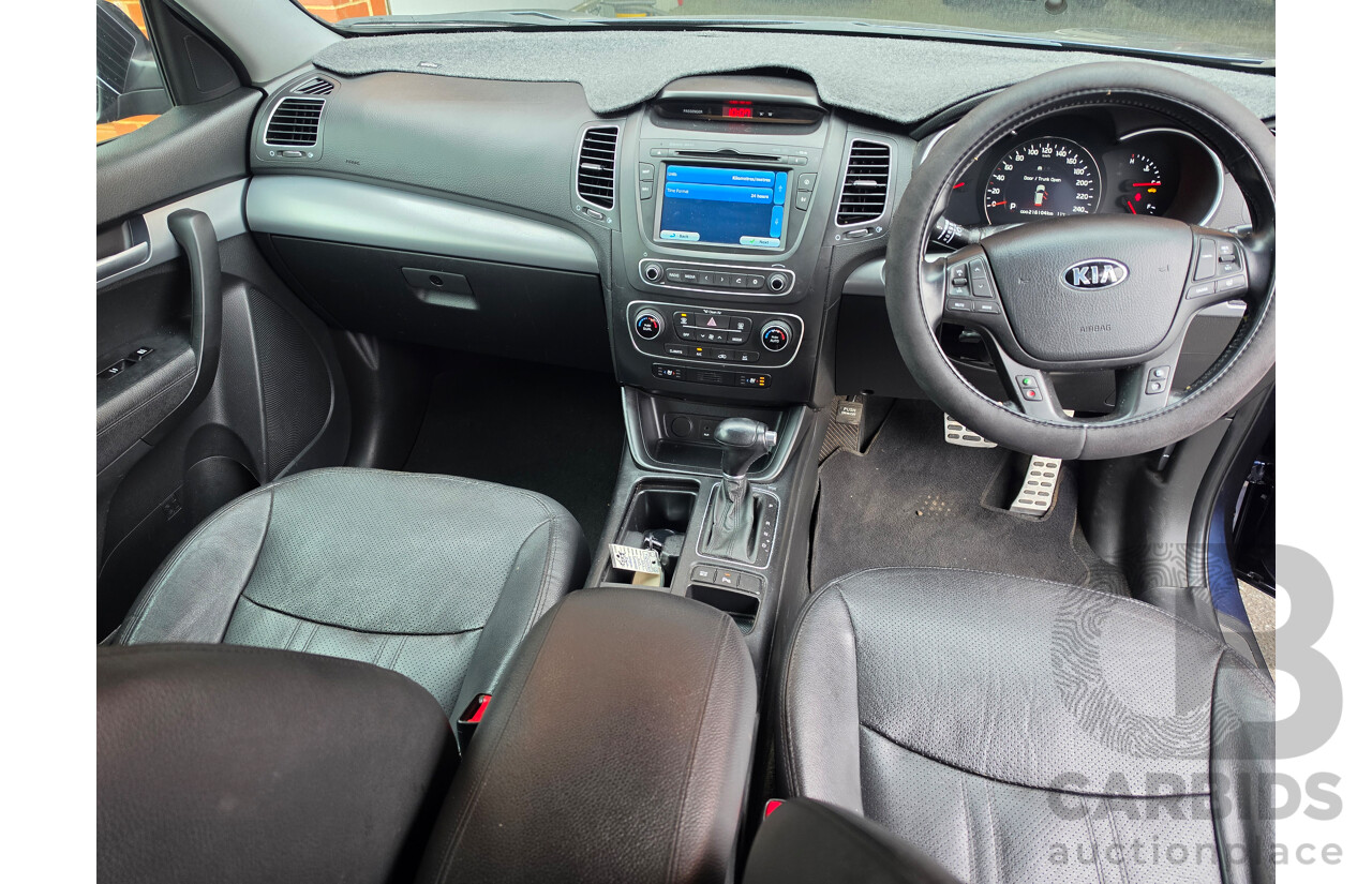 10/2012 Kia Sorento Platinum (4x4) XM MY13 4d Wagon Blue Turbo Diesel 2.2L - 7 Seats