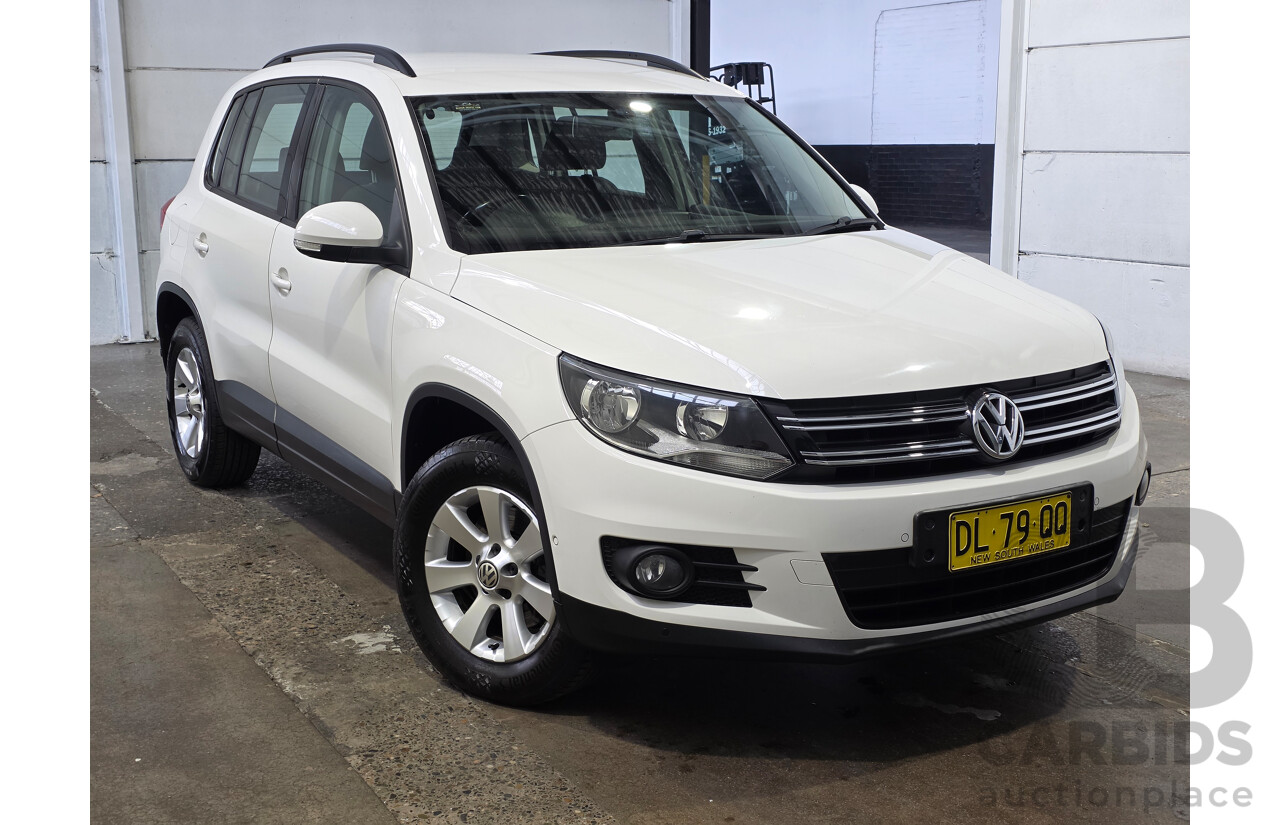 03/2013 Volkswagen Tiguan 103 TDI (AWD) 5NC MY13.5 Candy White Turbo Diesel 2.0L