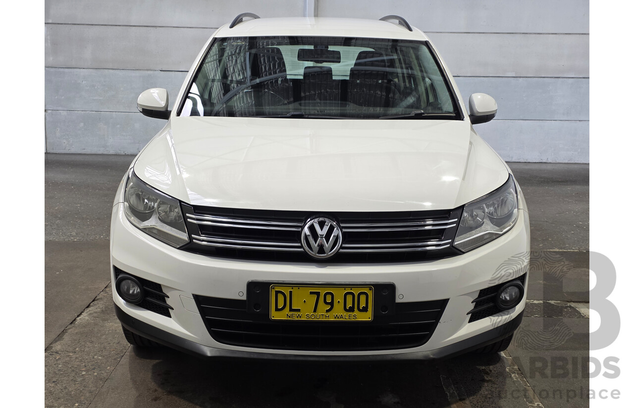 03/2013 Volkswagen Tiguan 103 TDI (AWD) 5NC MY13.5 Candy White Turbo Diesel 2.0L