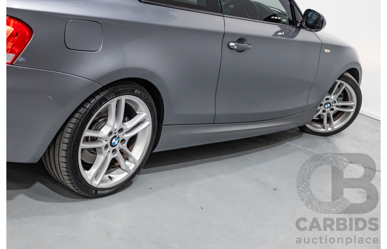 2/2012 BMW 135i M Sport E82 MY12 2d Coupe Space Gray Metallic Turbo 3.0L