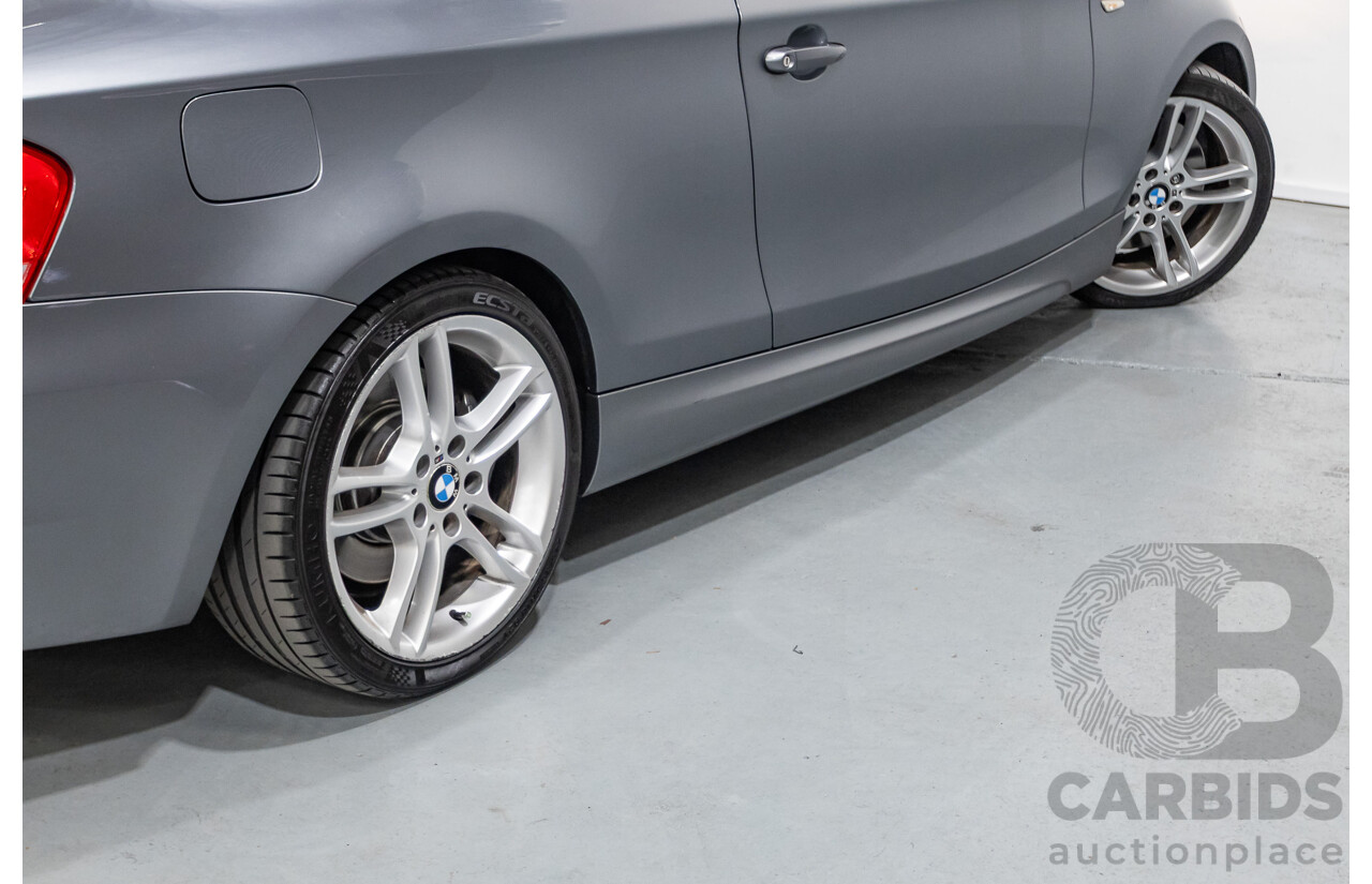 2/2012 BMW 135i M Sport E82 MY12 2d Coupe Space Gray Metallic Turbo 3.0L