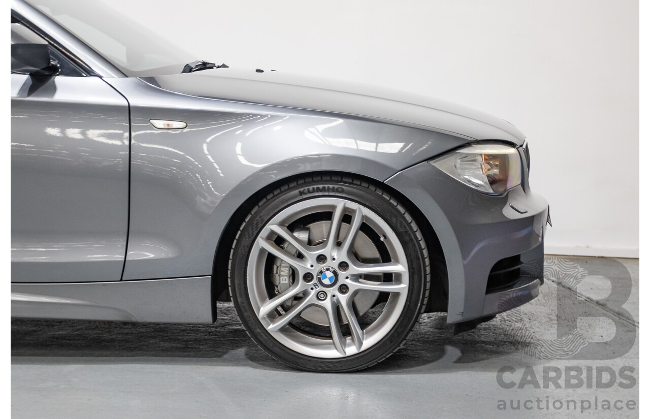 2/2012 BMW 135i M Sport E82 MY12 2d Coupe Space Gray Metallic Turbo 3.0L