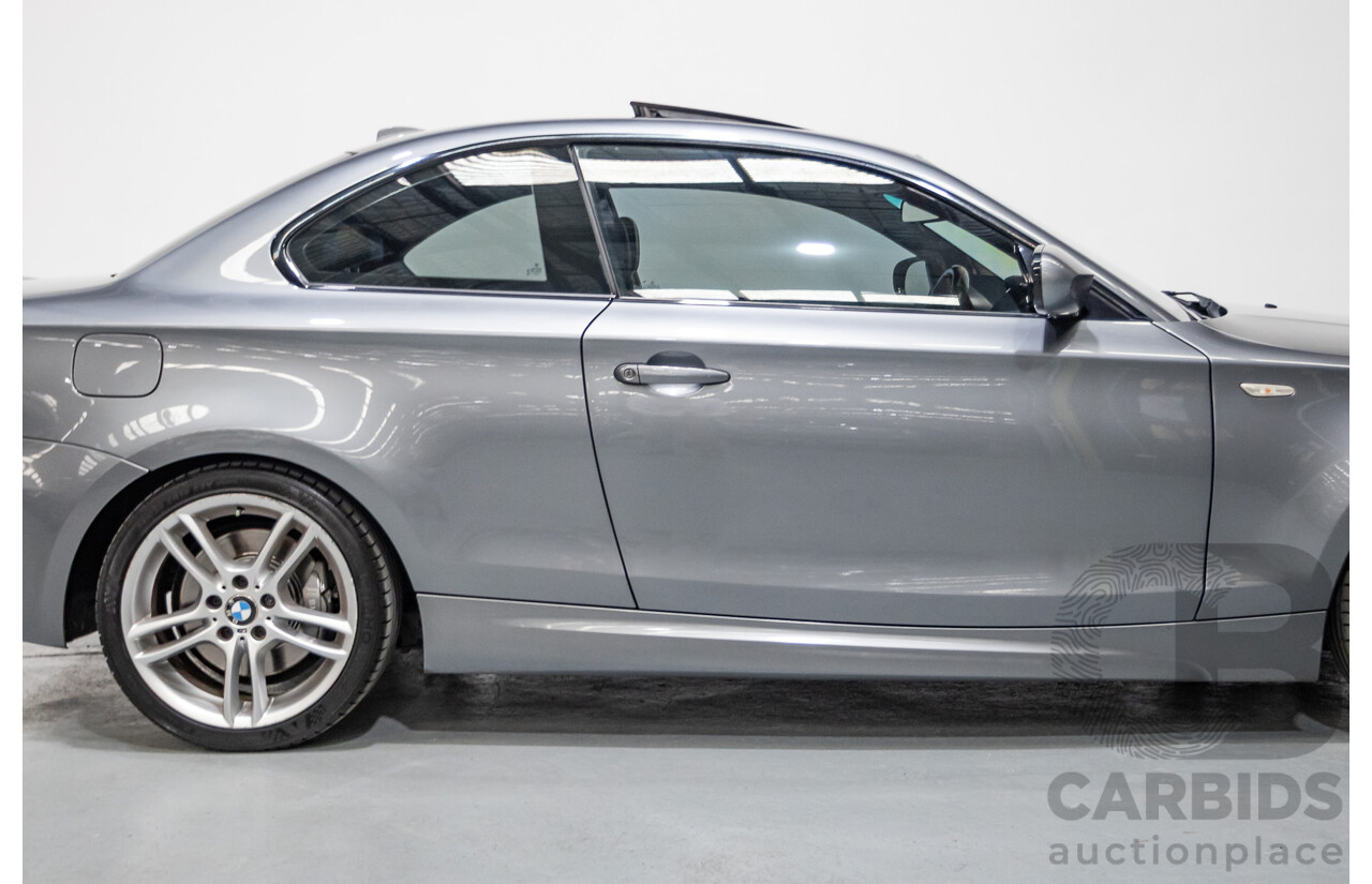 2/2012 BMW 135i M Sport E82 MY12 2d Coupe Space Gray Metallic Turbo 3.0L