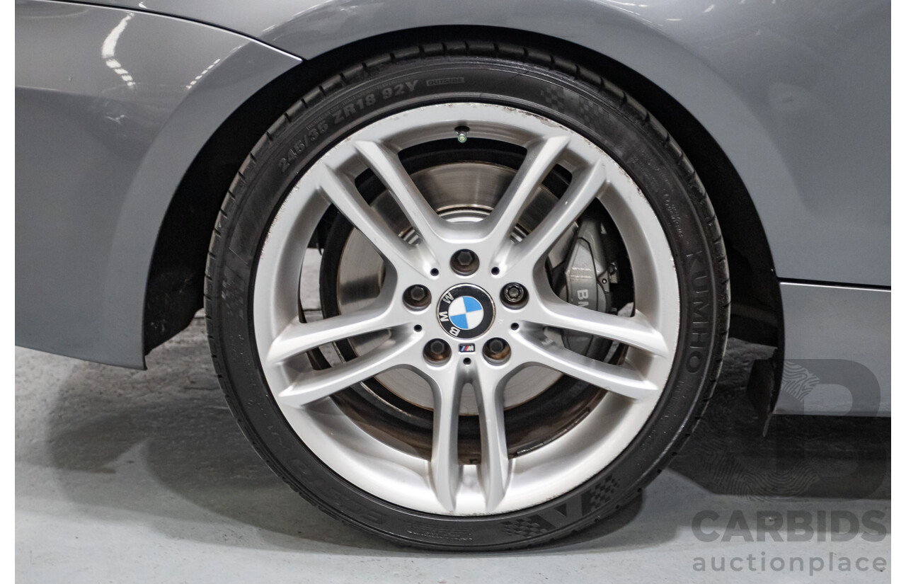 2/2012 BMW 135i M Sport E82 MY12 2d Coupe Space Gray Metallic Turbo 3.0L