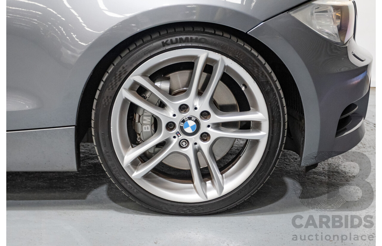 2/2012 BMW 135i M Sport E82 MY12 2d Coupe Space Gray Metallic Turbo 3.0L
