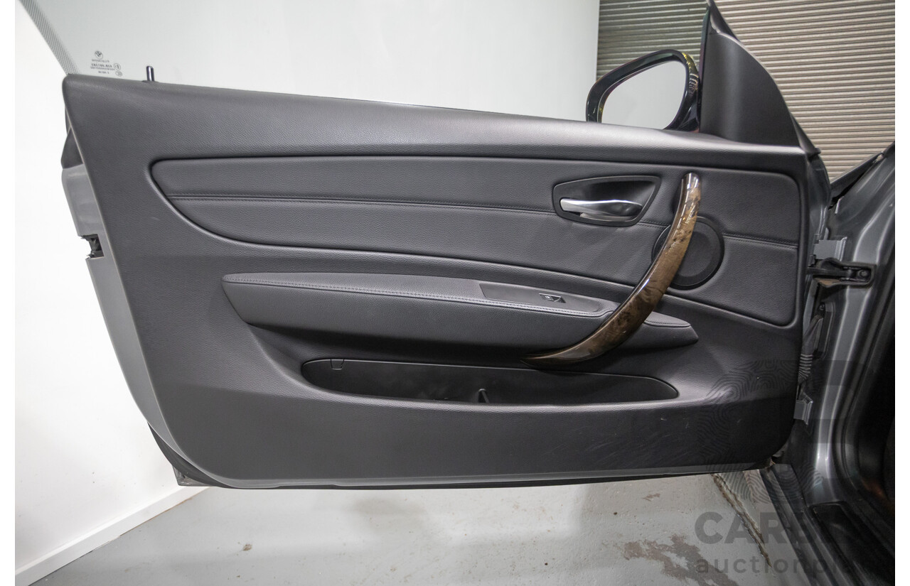 2/2012 BMW 135i M Sport E82 MY12 2d Coupe Space Gray Metallic Turbo 3.0L