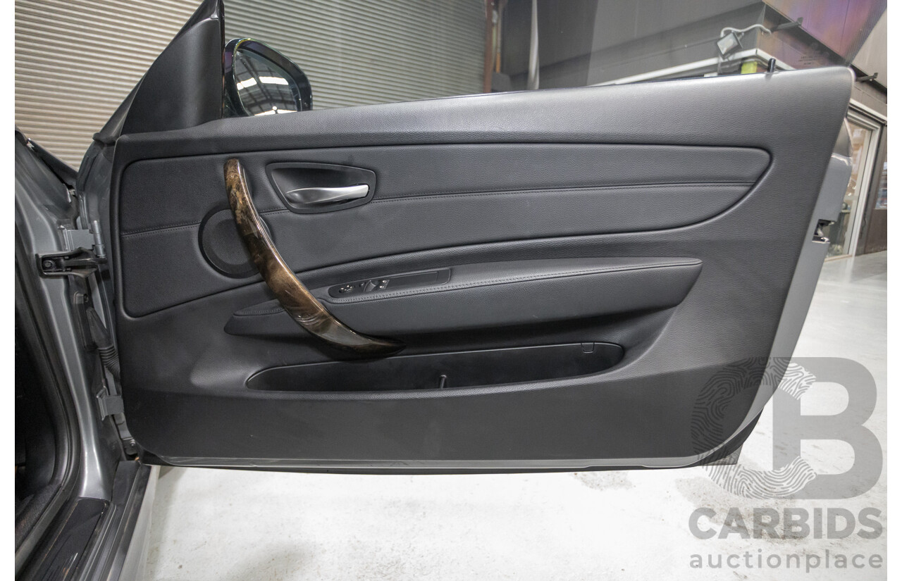 2/2012 BMW 135i M Sport E82 MY12 2d Coupe Space Gray Metallic Turbo 3.0L