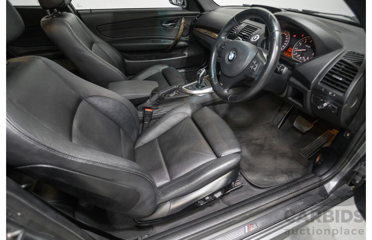 2/2012 BMW 135i M Sport E82 MY12 2d Coupe Space Gray Metallic Turbo 3.0L